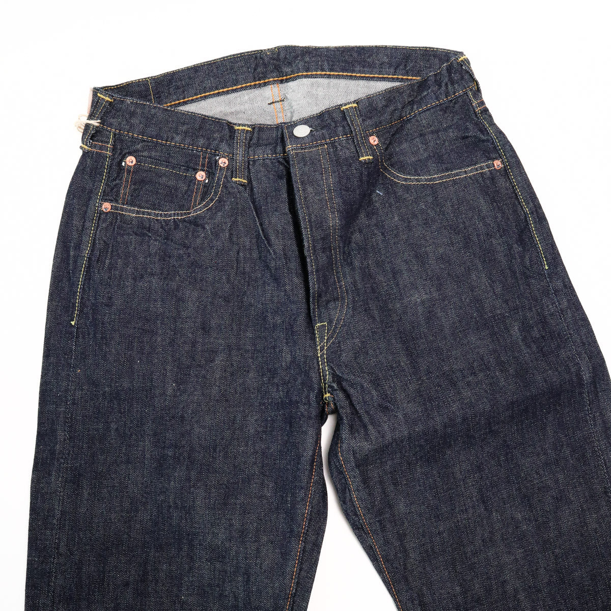 1101W Straight Selvedge Denim 13.7oz One Wash Indigo - 5