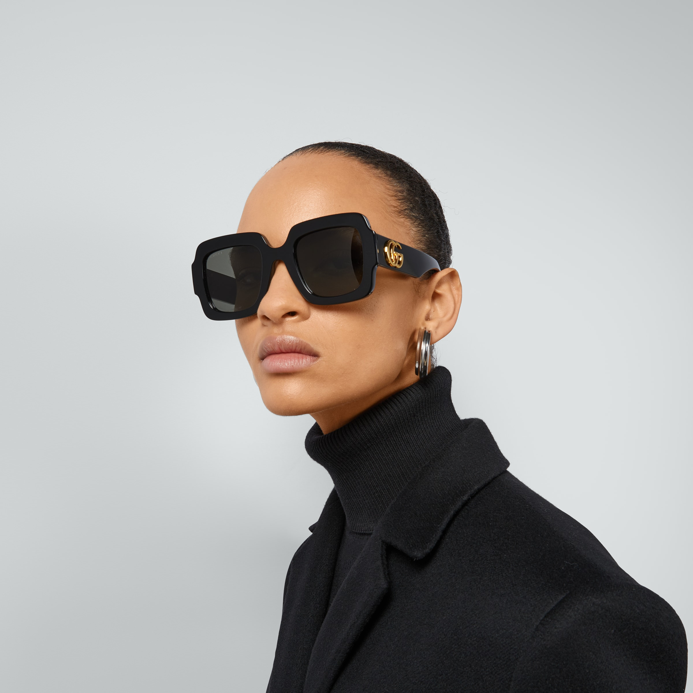 Square-frame Double G sunglasses - 3