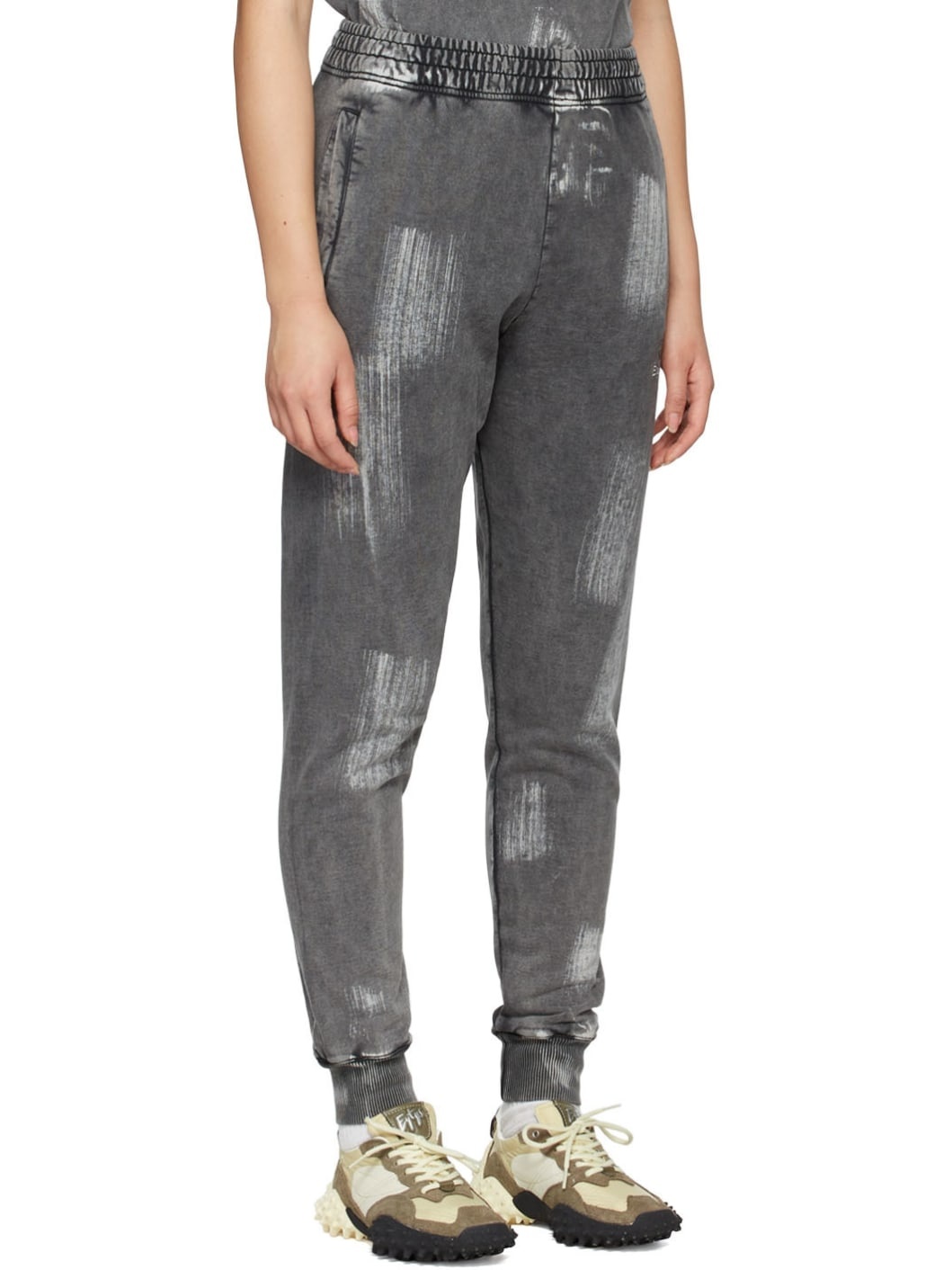 SSENSE Exclusive Grey Cotton Lounge Pants - 2