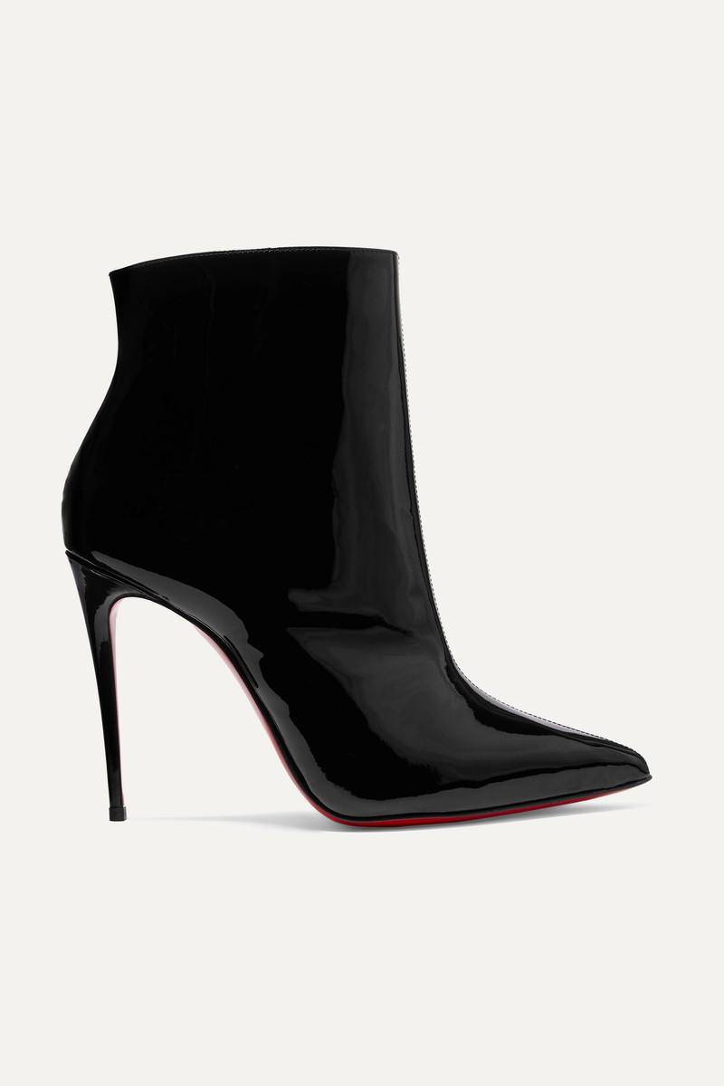 So Kate Booty 100 patent-leather ankle boots - 1