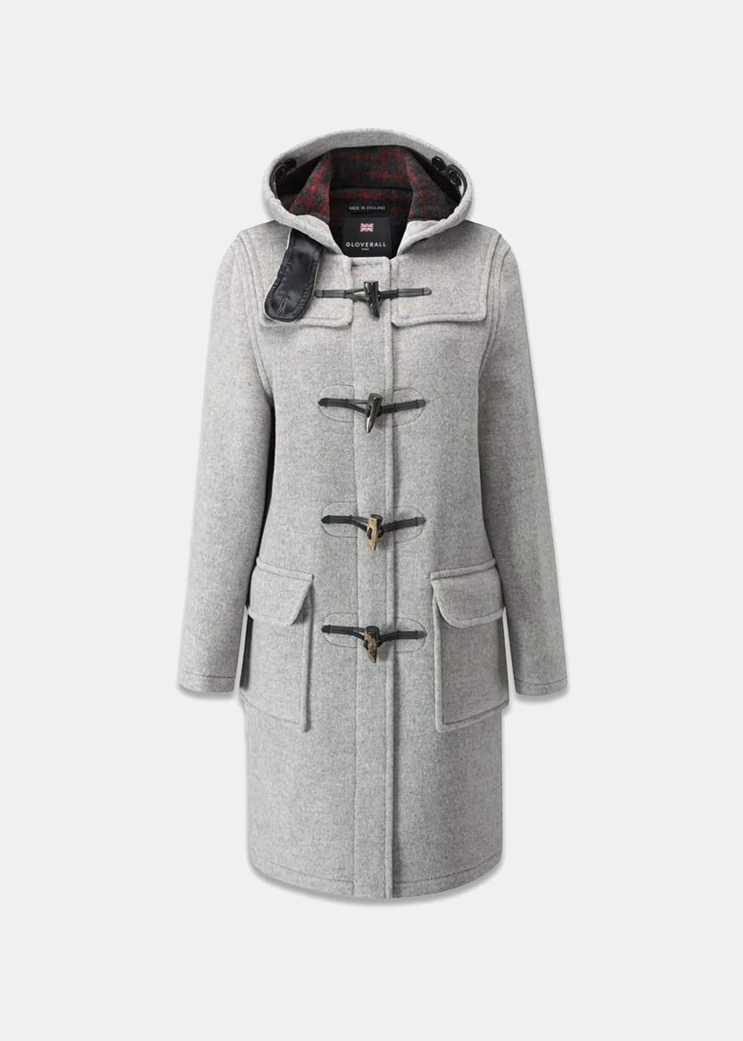 Women's Freda Duffle Coat FC Silver - 1