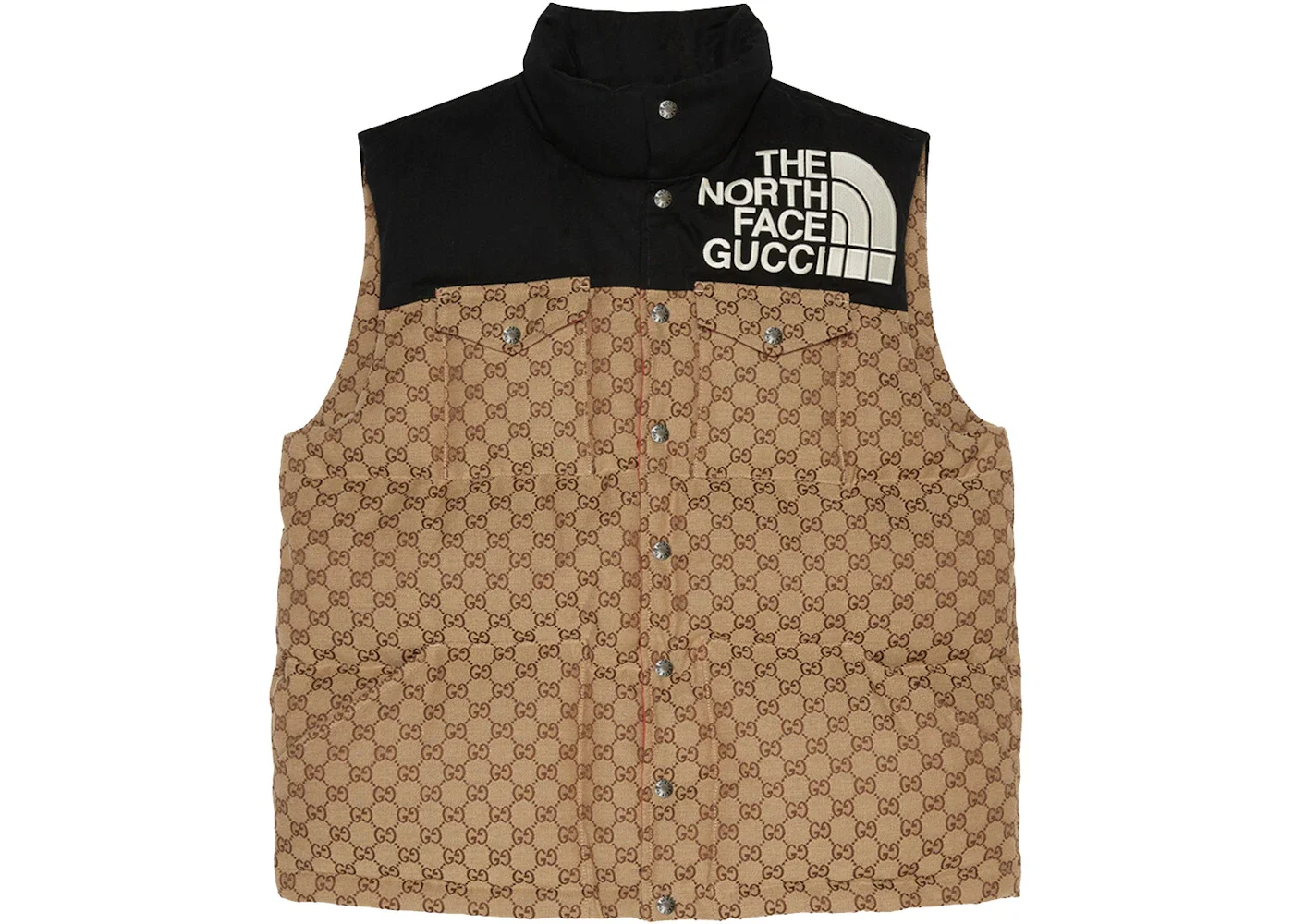 The North Face x Gucci padded vest - 1