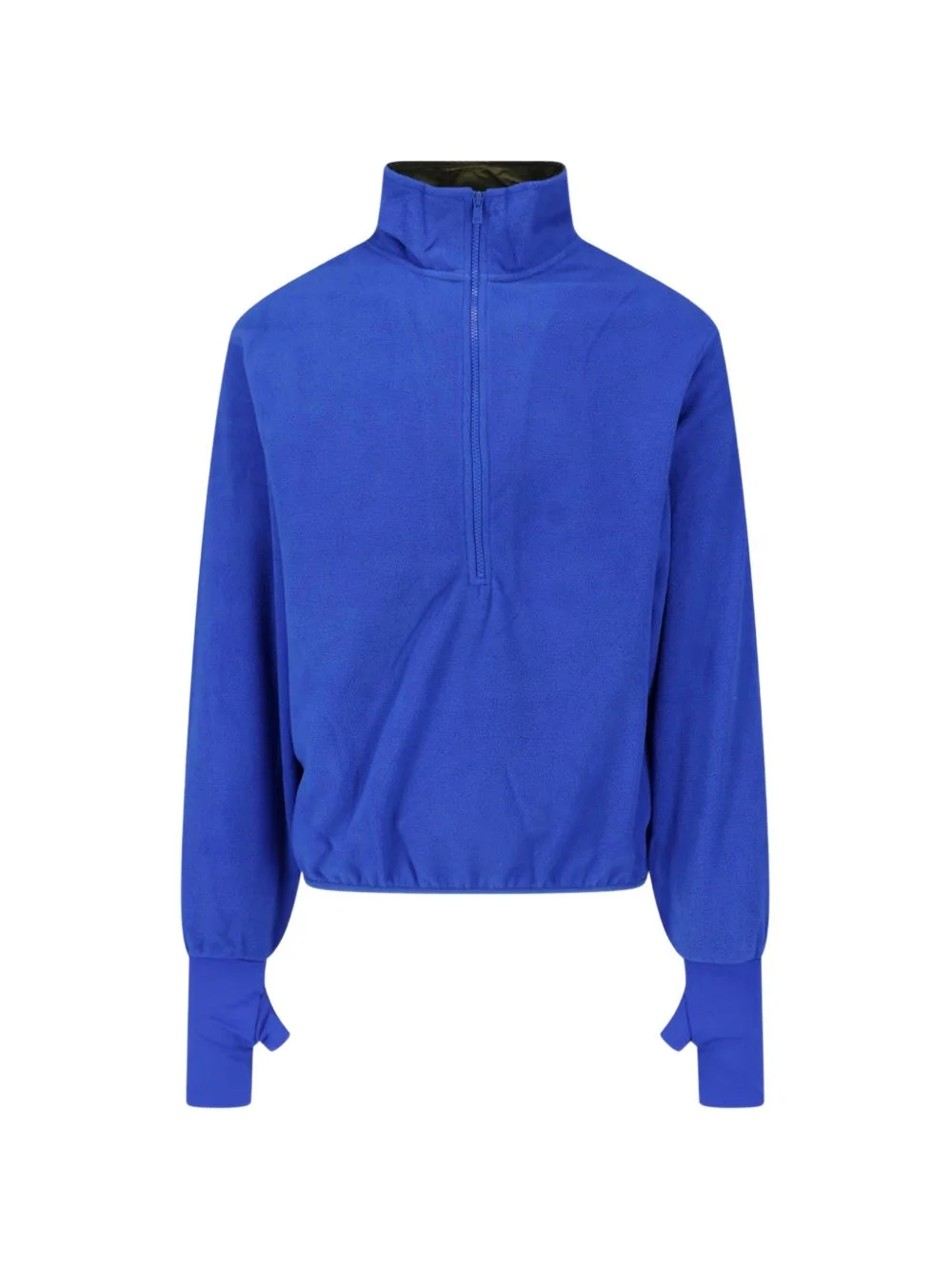 half-zip fleece sweatshirt - 1