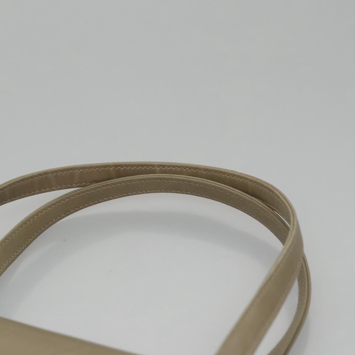 GUCCI Hand Bag Leather Beige - 8