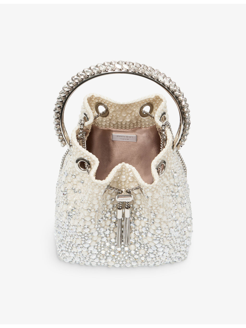 Bon Bon Gem-Embellished Woven Cross-Body Bag - 4