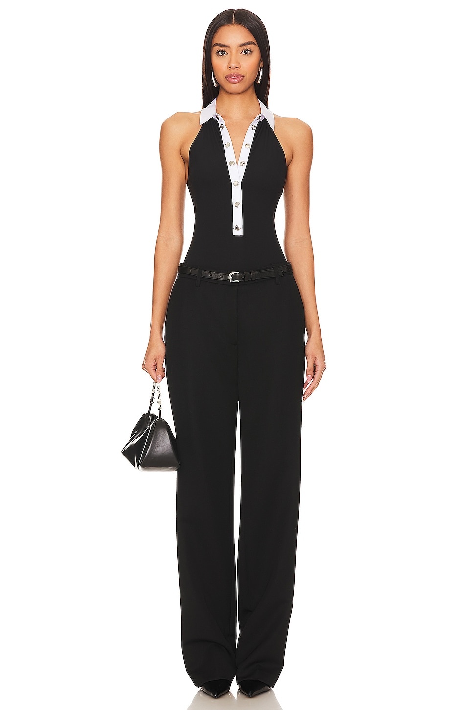 High Collar Bodysuit - 5