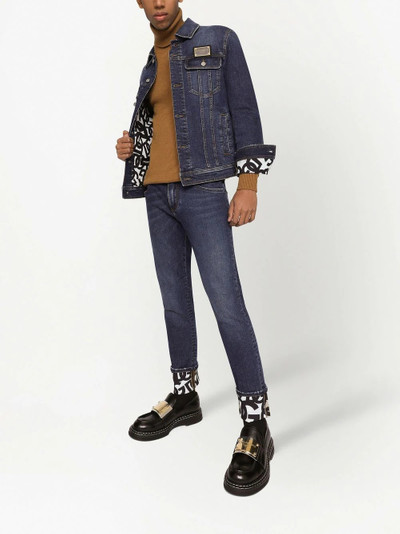 Dolce & Gabbana low-rise skinny ankle jeans outlook