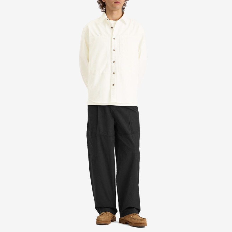 FrizmWORKS FrizmWORKS Denim Carpenter Pocket Work Shirt outlook