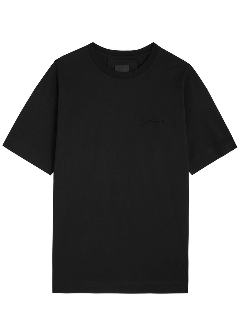 Givenchy Logo-embossed Cotton T-shirt 1