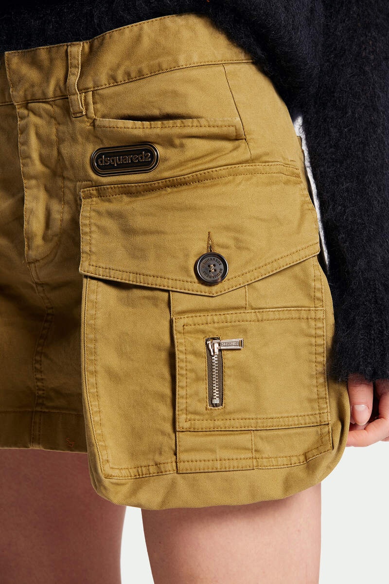 SEXY CARGO MINI SKIRT - 3