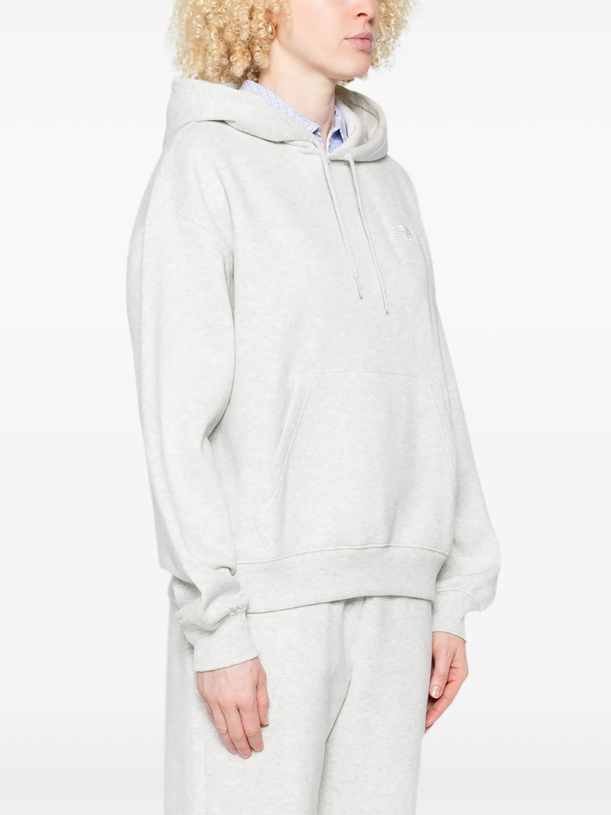 New Balance Logo-embroidered Hoodie - 5