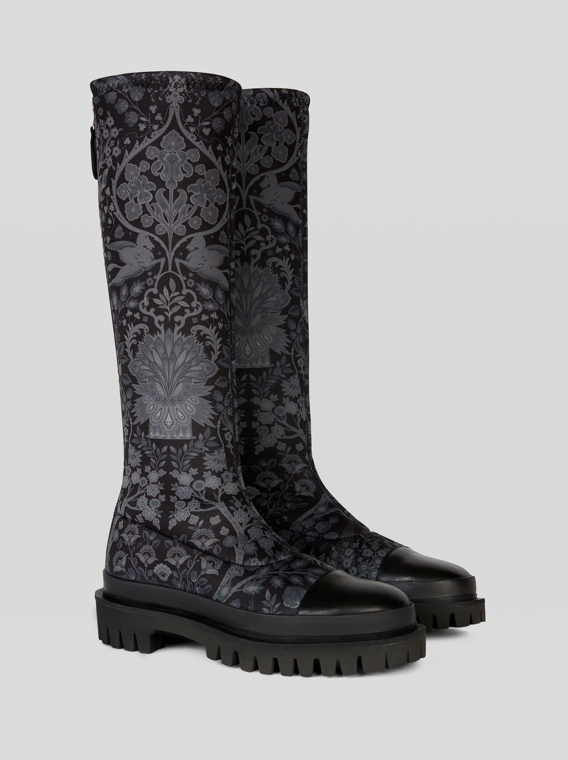 BOOTS WITH TON-SUR-TON PRINT - 3