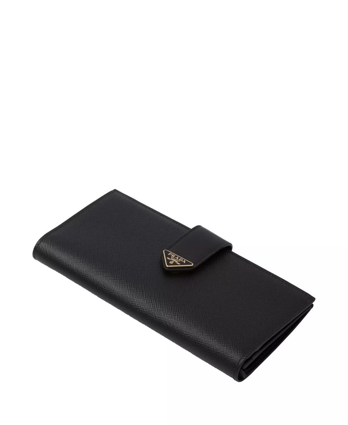 Large Saffiano and Smooth Leather Wallet - 4