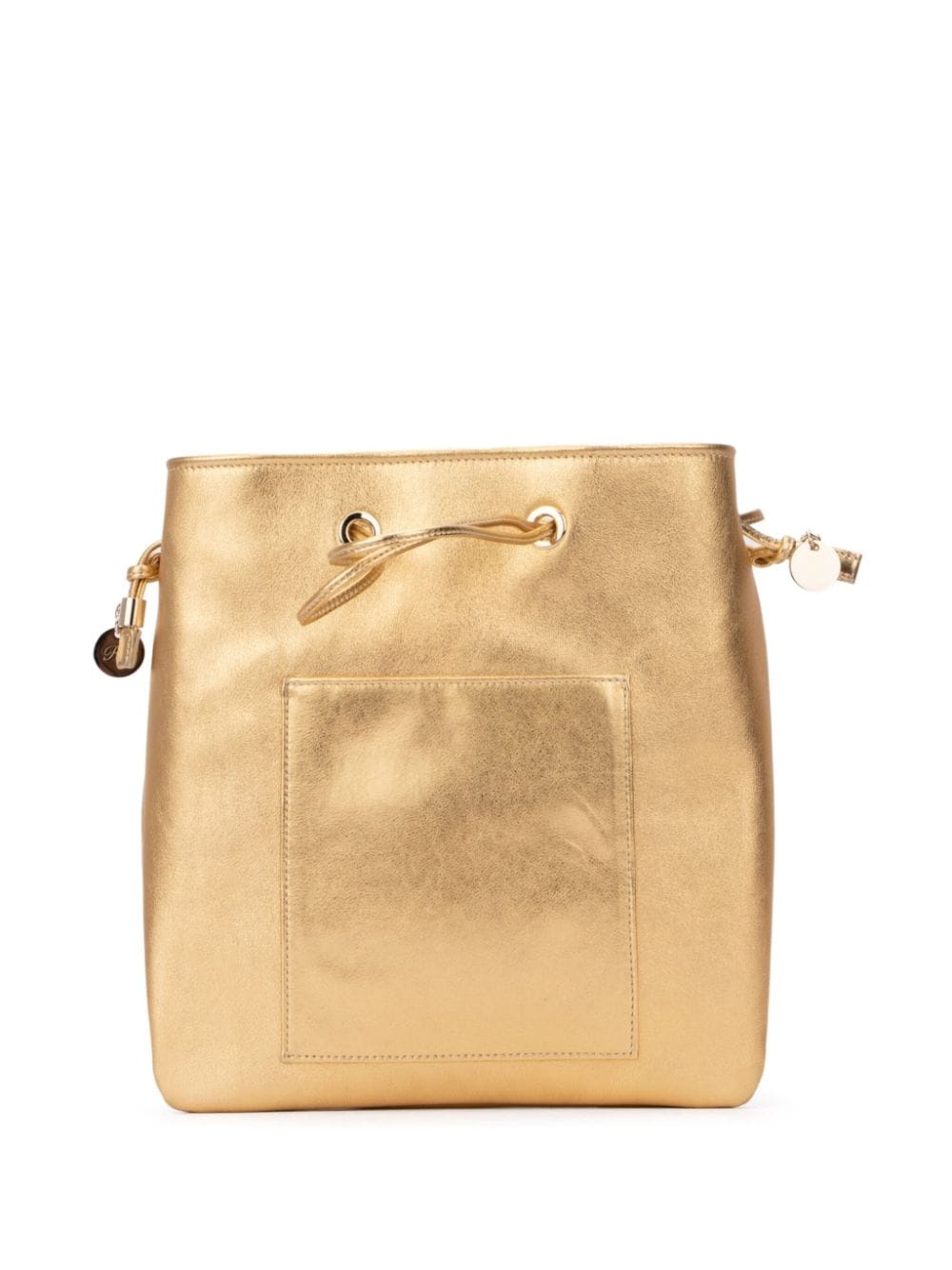 crystal-embellished bucket bag - 2
