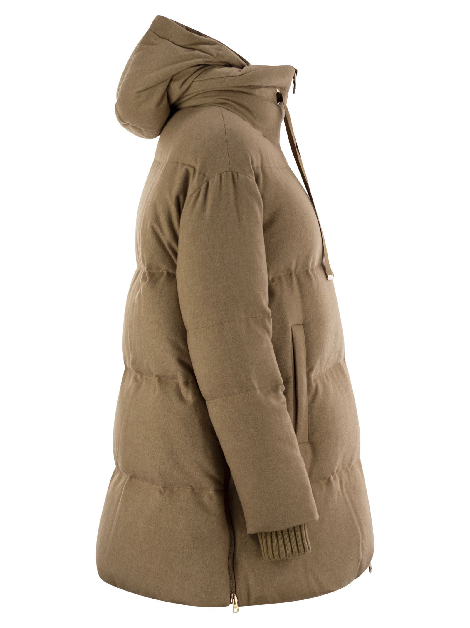 Herno Women Silk And Cashmere Down Jacket - 3