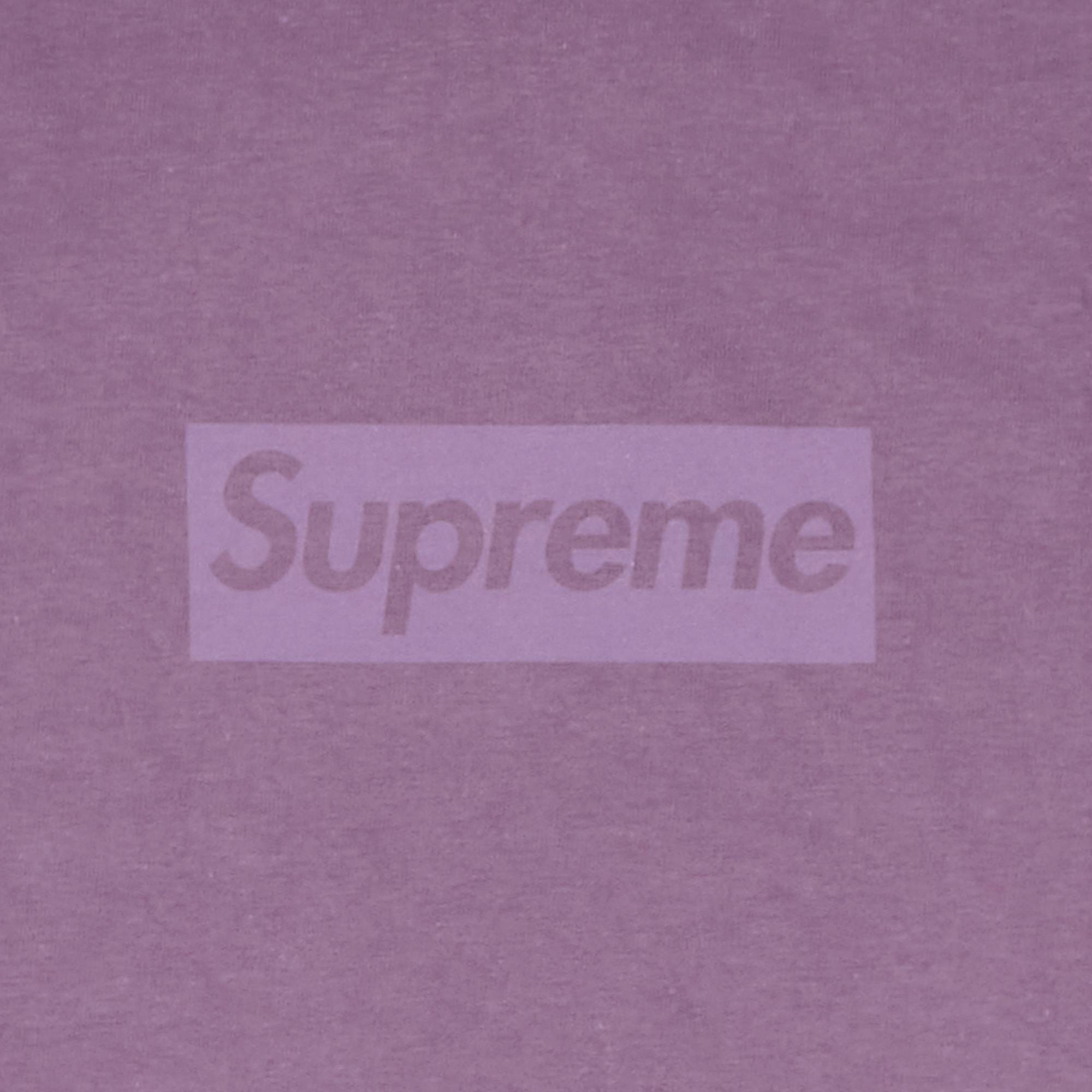 トップス supreme Tonal Box Logo Tee Dusty Purple Supreme-Tonal-Box-Logo-Tee-