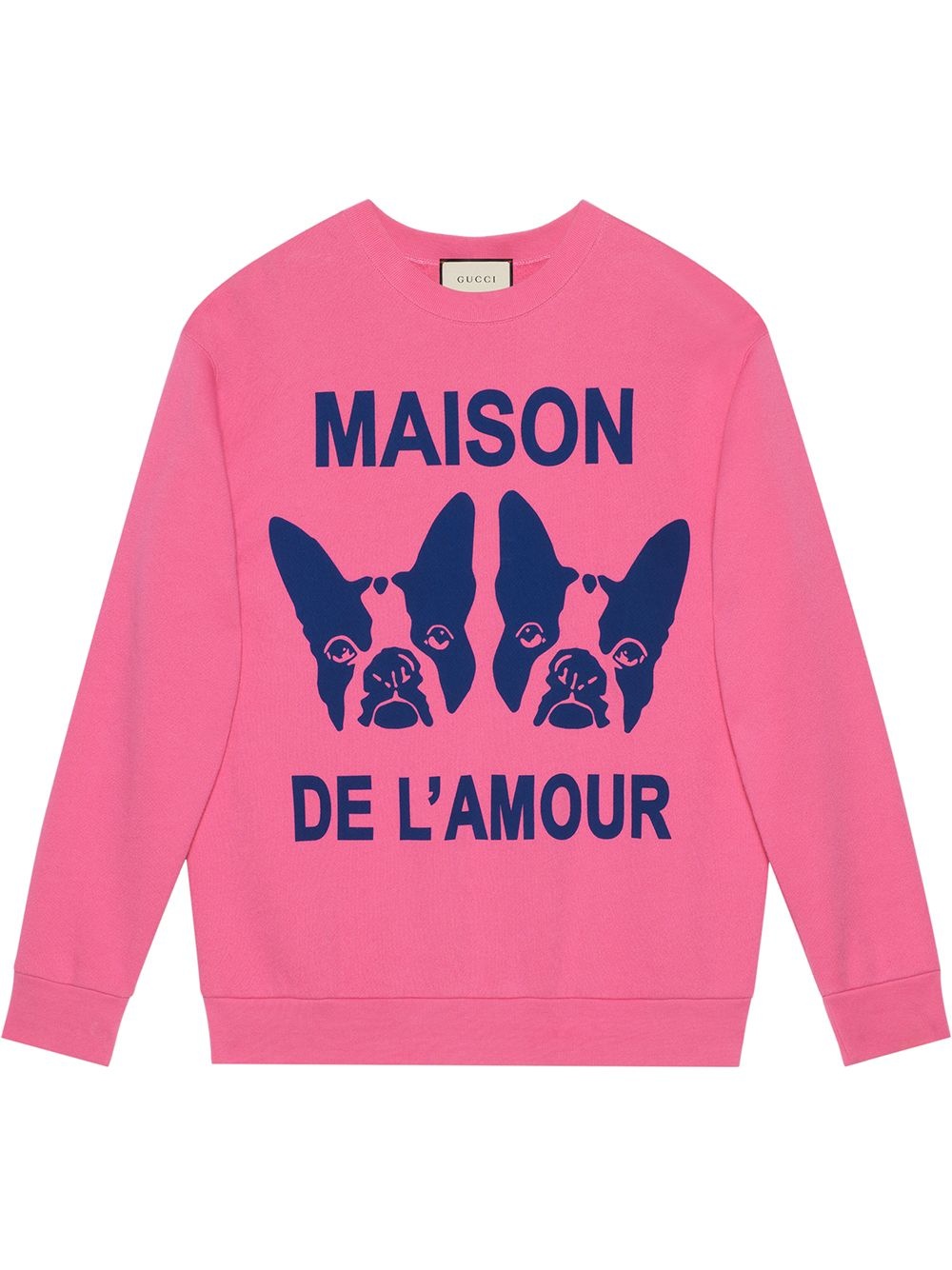 "Maison de l'Amour" sweatshirt with Bosco and Orso - 1