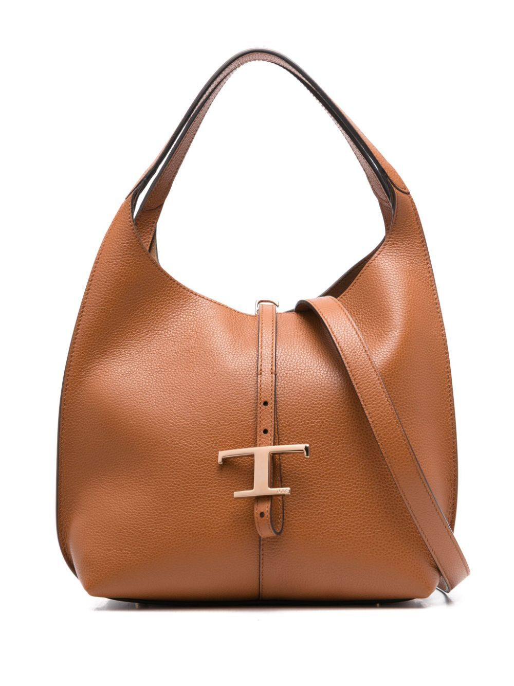Tod's Women Small T Timeless Grained Leather Shoulder Bag - 1