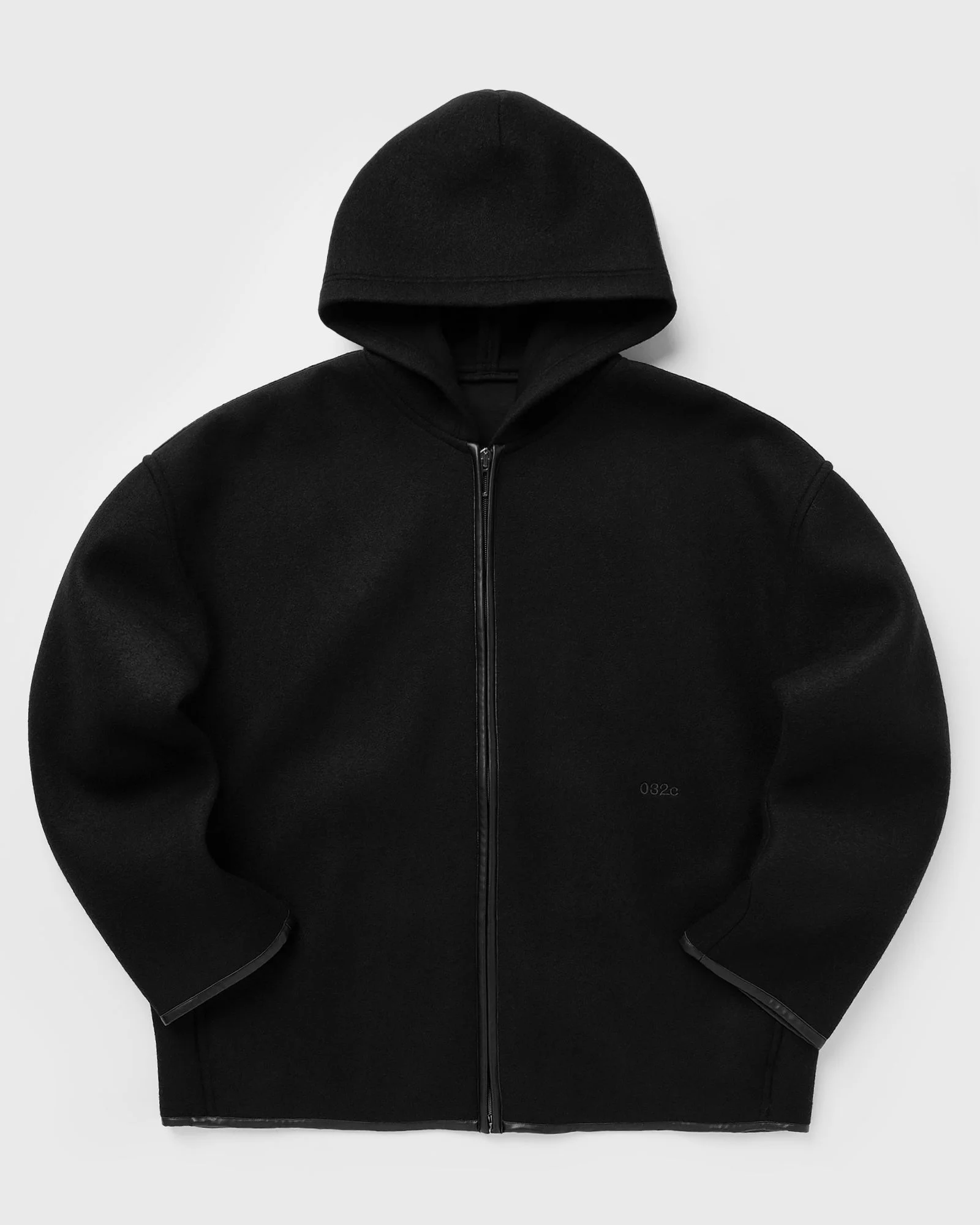 NEOPRENE ZIP UP HOODED JACKET - 1