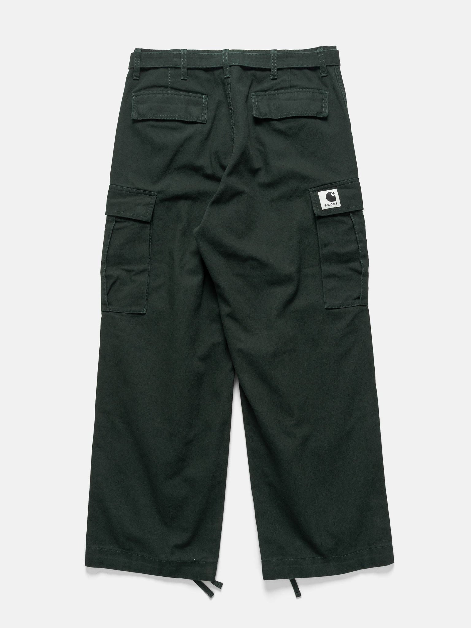 x Carhartt WIP Duck Pants Cargo Green - 2