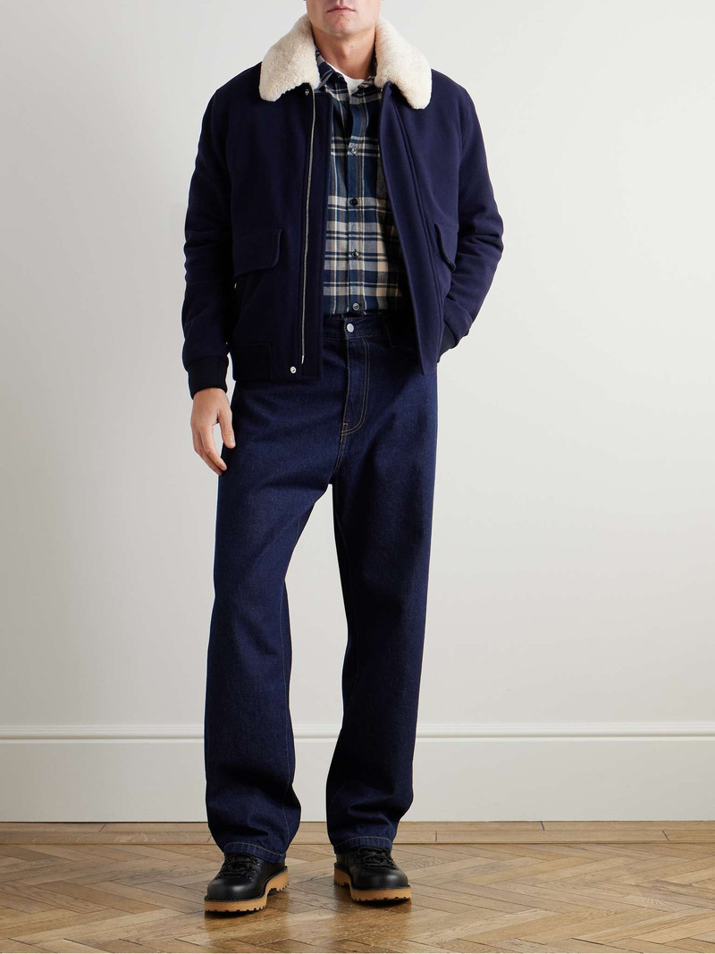 Oliver Spencer New York Special Checked Organic Cotton-Twill Shirt outlook