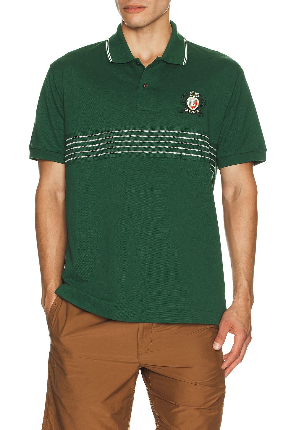 French Made Classic Fit Embroidered Polo - 2