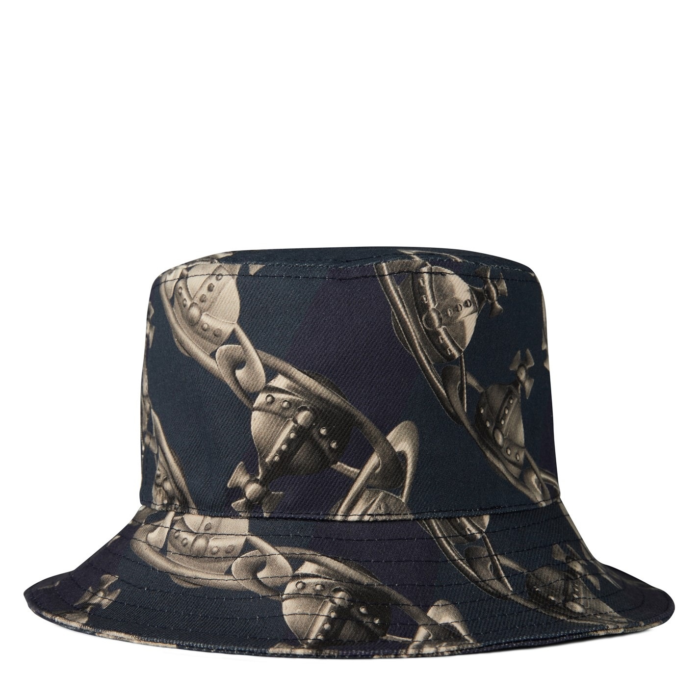 ALL-OVER ORB PRINT BUCKET HAT - 3