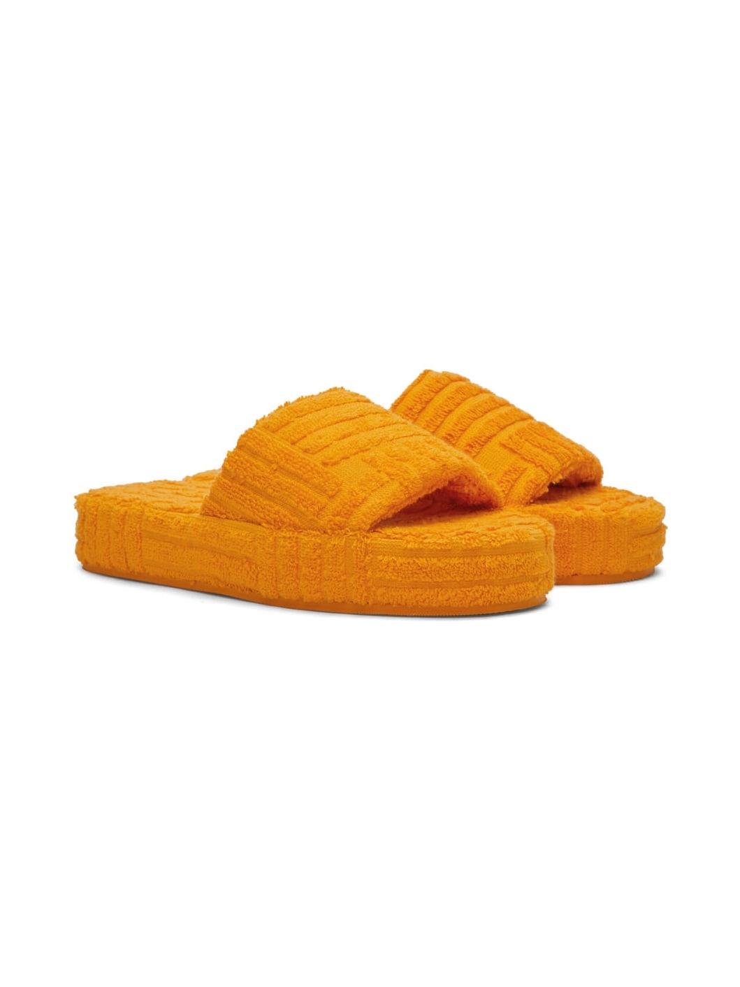 Orange Resort Sponge Sandals - 4