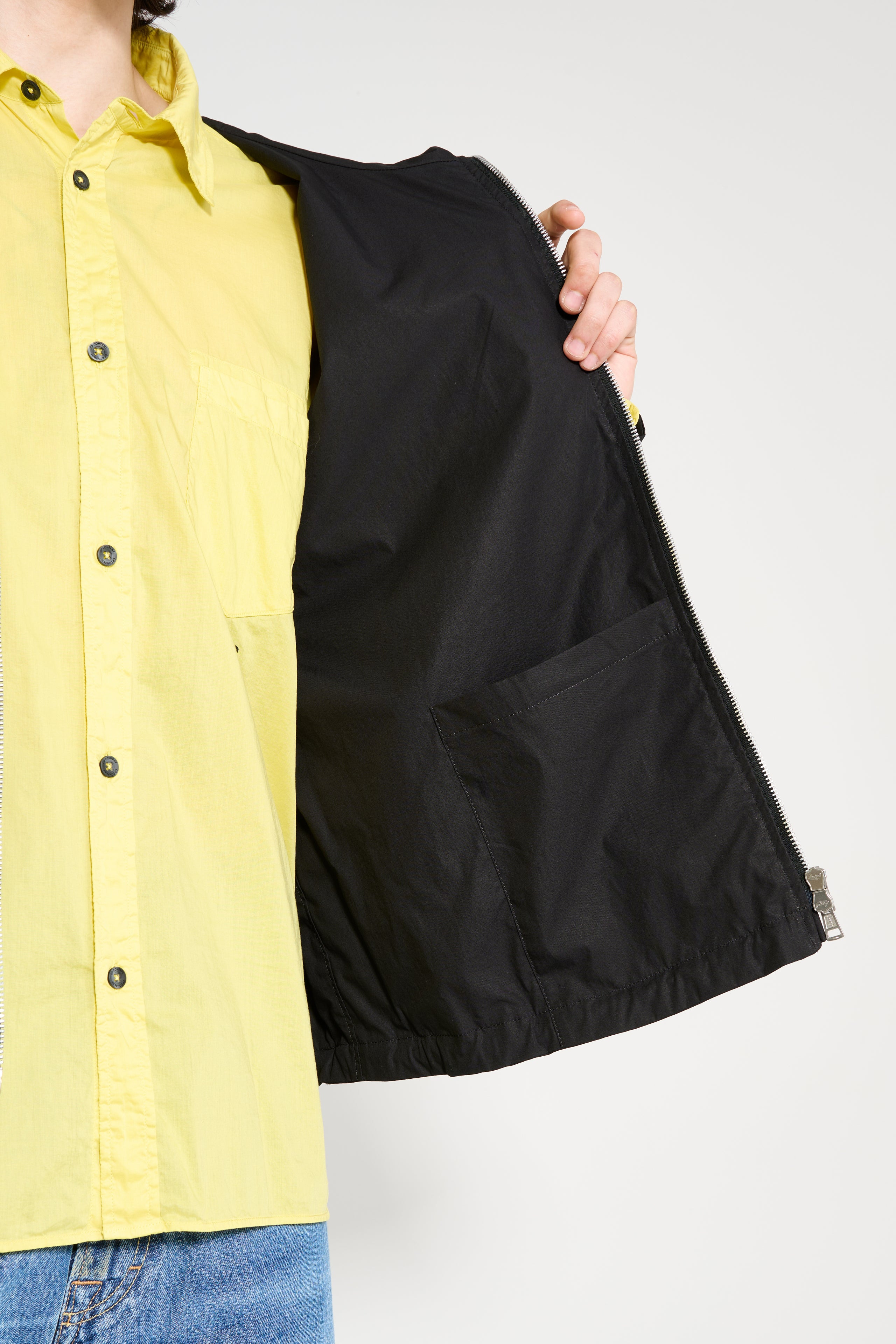 OUR LEGACY RIVIERA JACKET BLACK SHADOW CHECK - 8