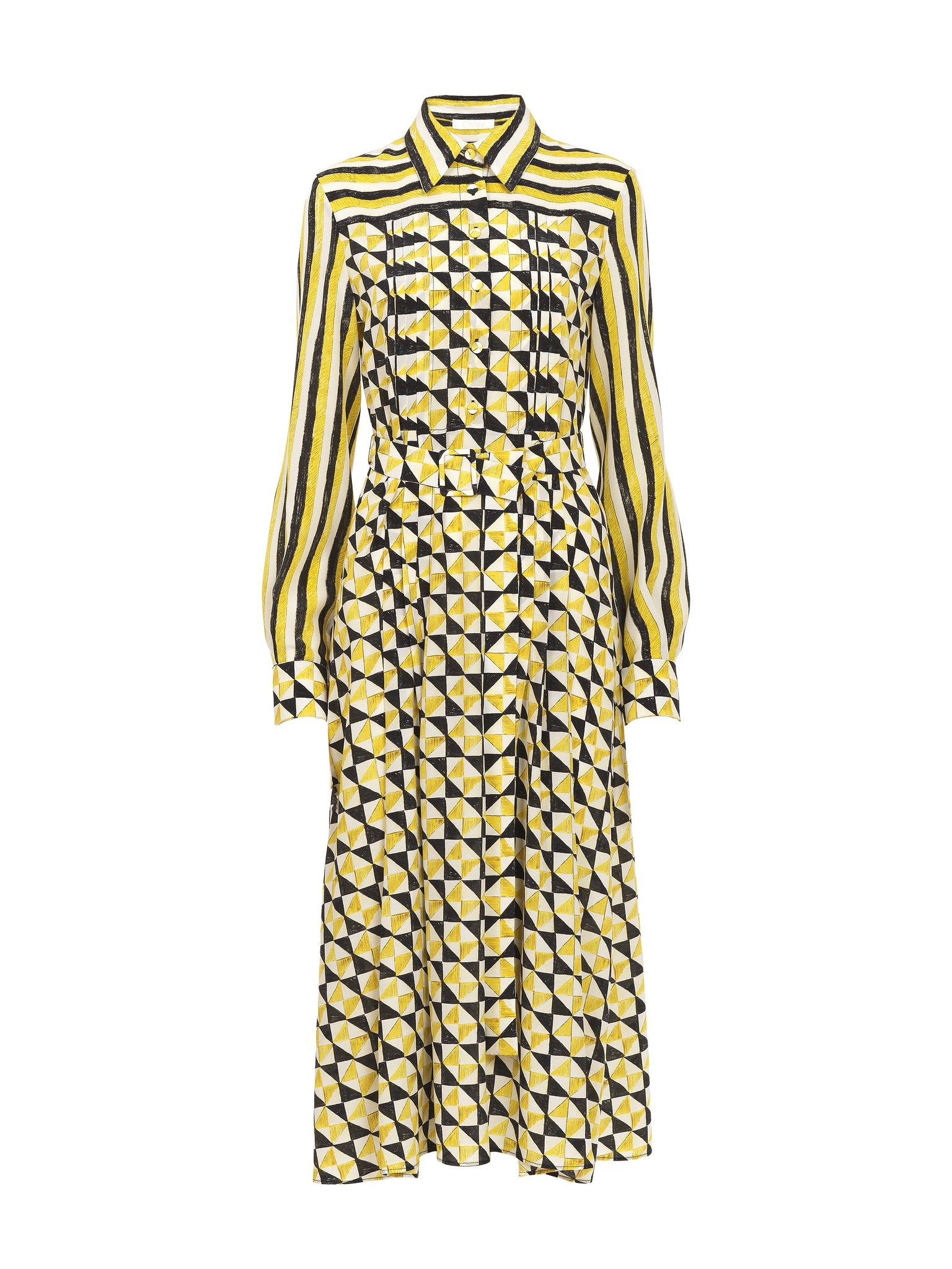 MIDI DRESS WITH PRINT - 1