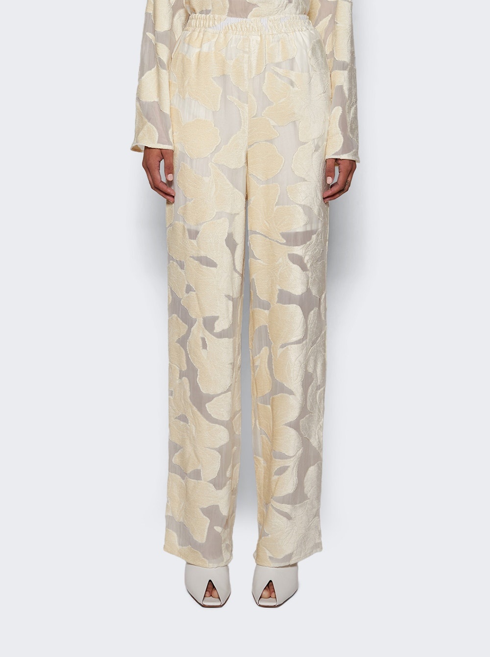 Sheer Pares Pants Ivory - 3