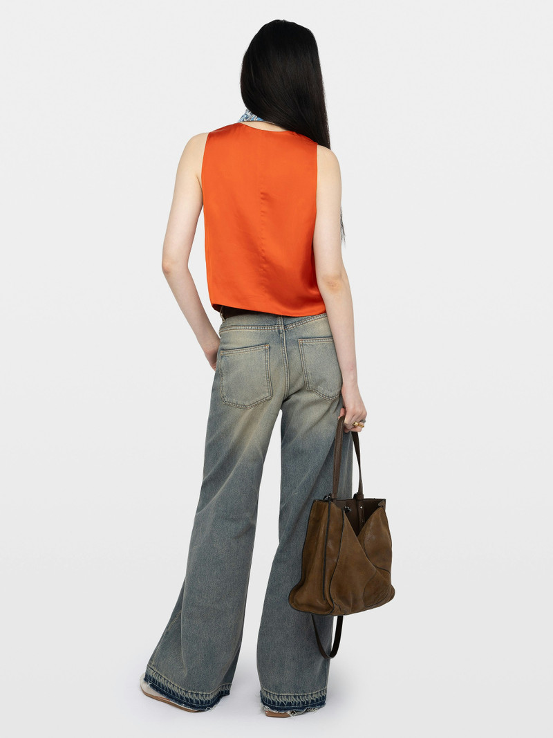 Emaux Satin Vest 3