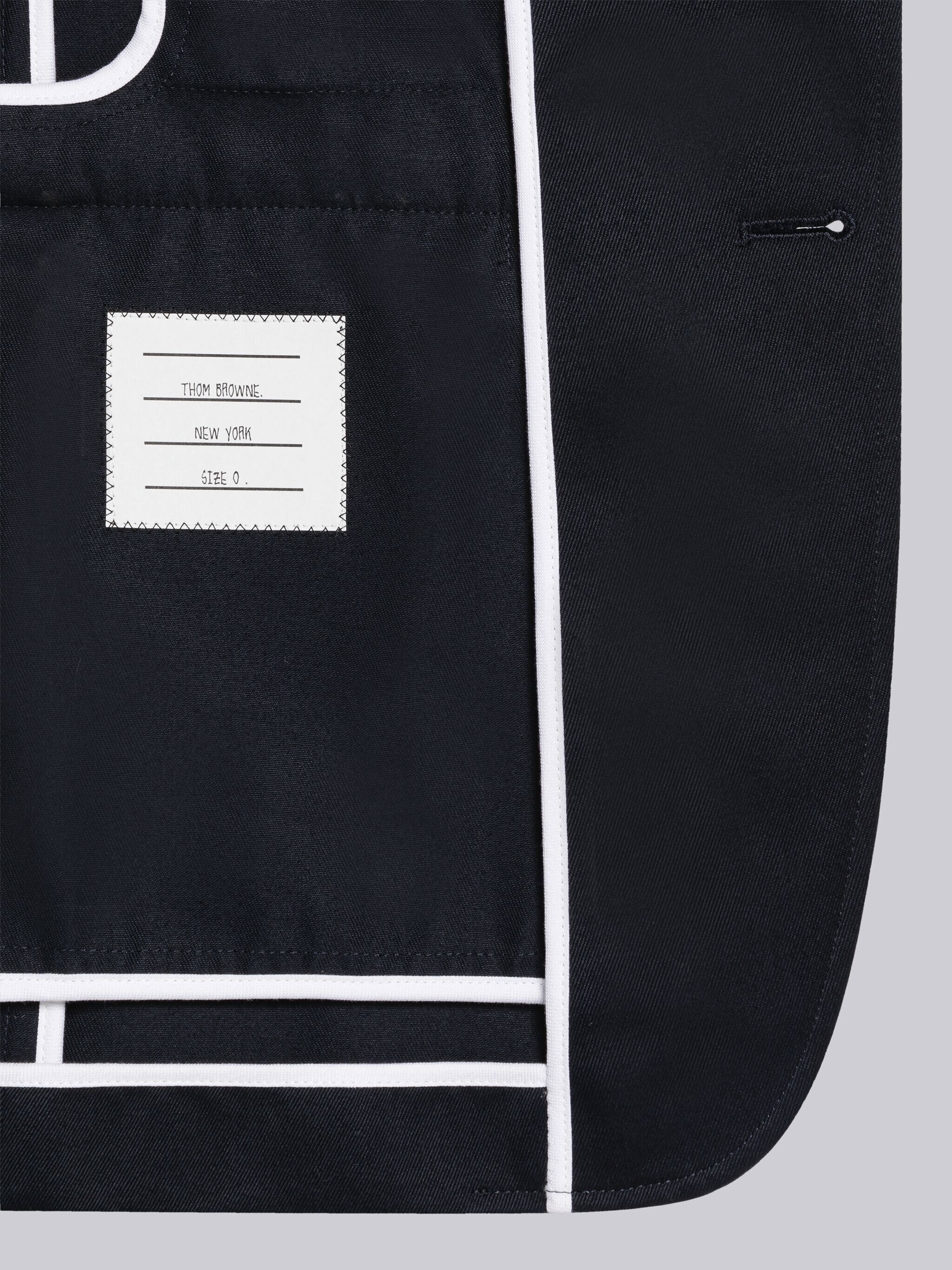 COTTON TWILL 4-BAR UNCONSTRUCTED CLASSIC SPORT COAT - 6