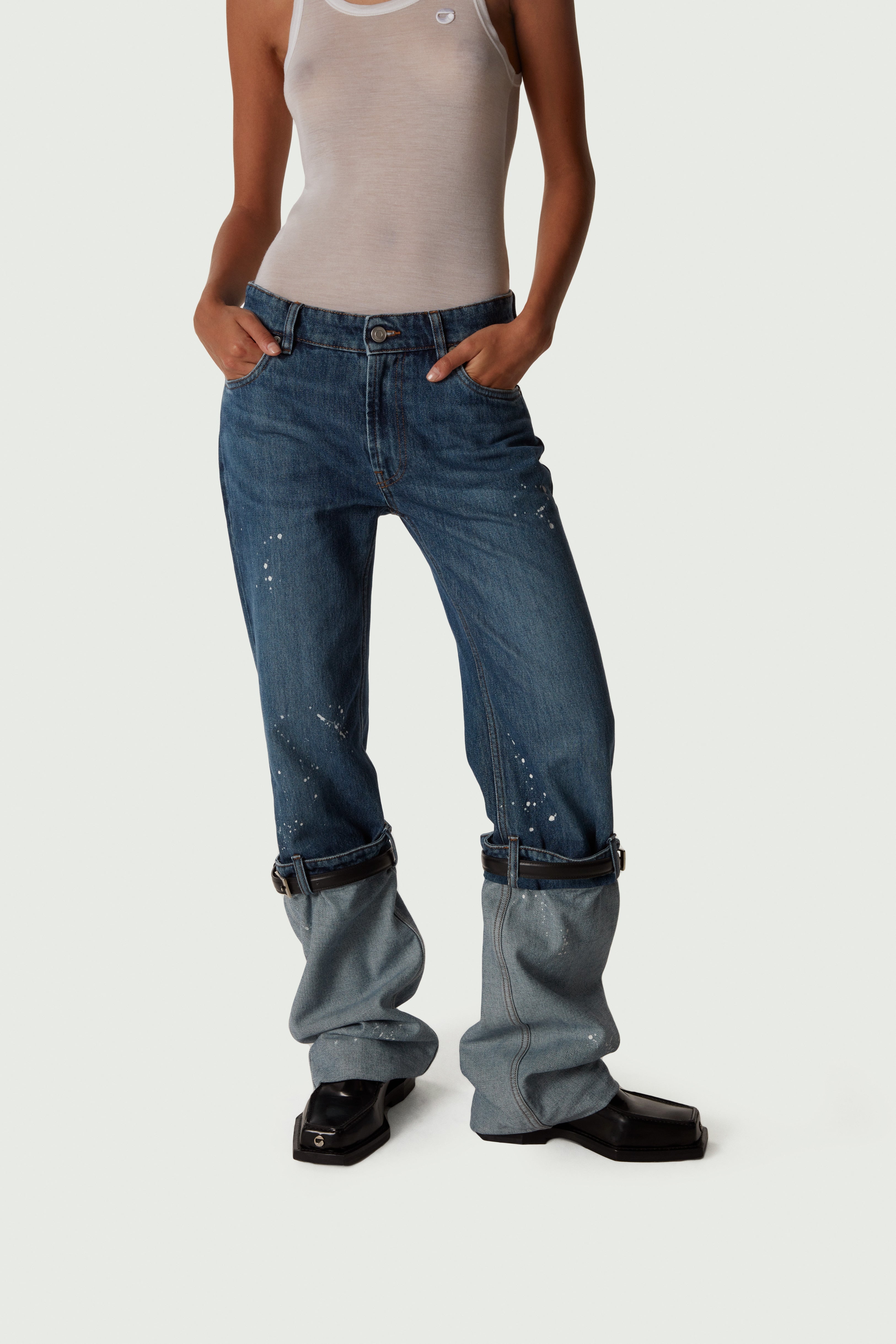 Hybrid Denim Pants - 1