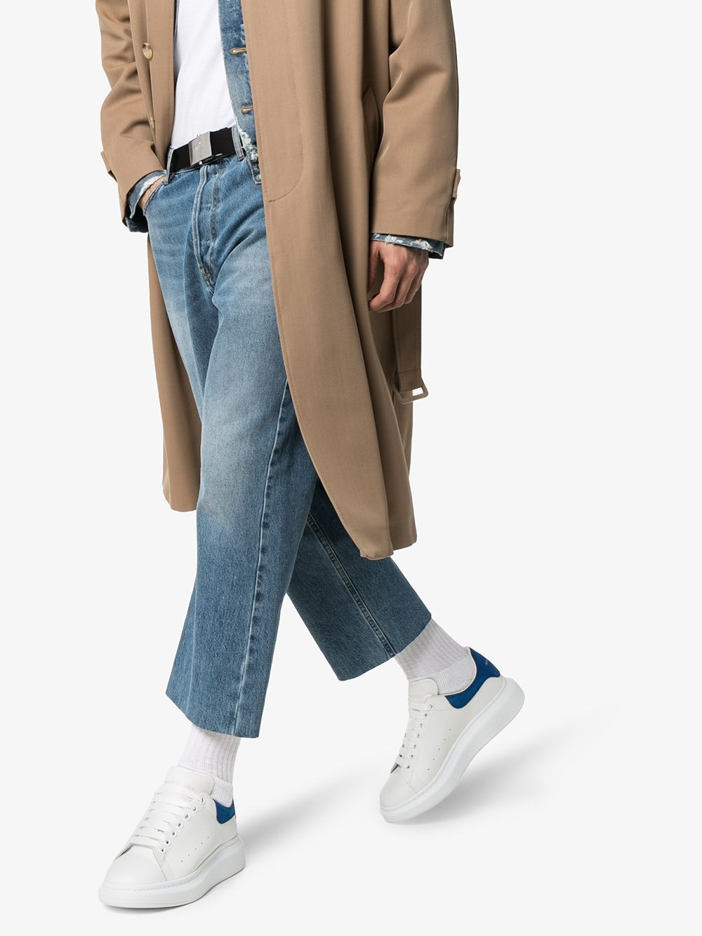 Alexander Mcqueen Men Oversized Sneaker With Logo - 4