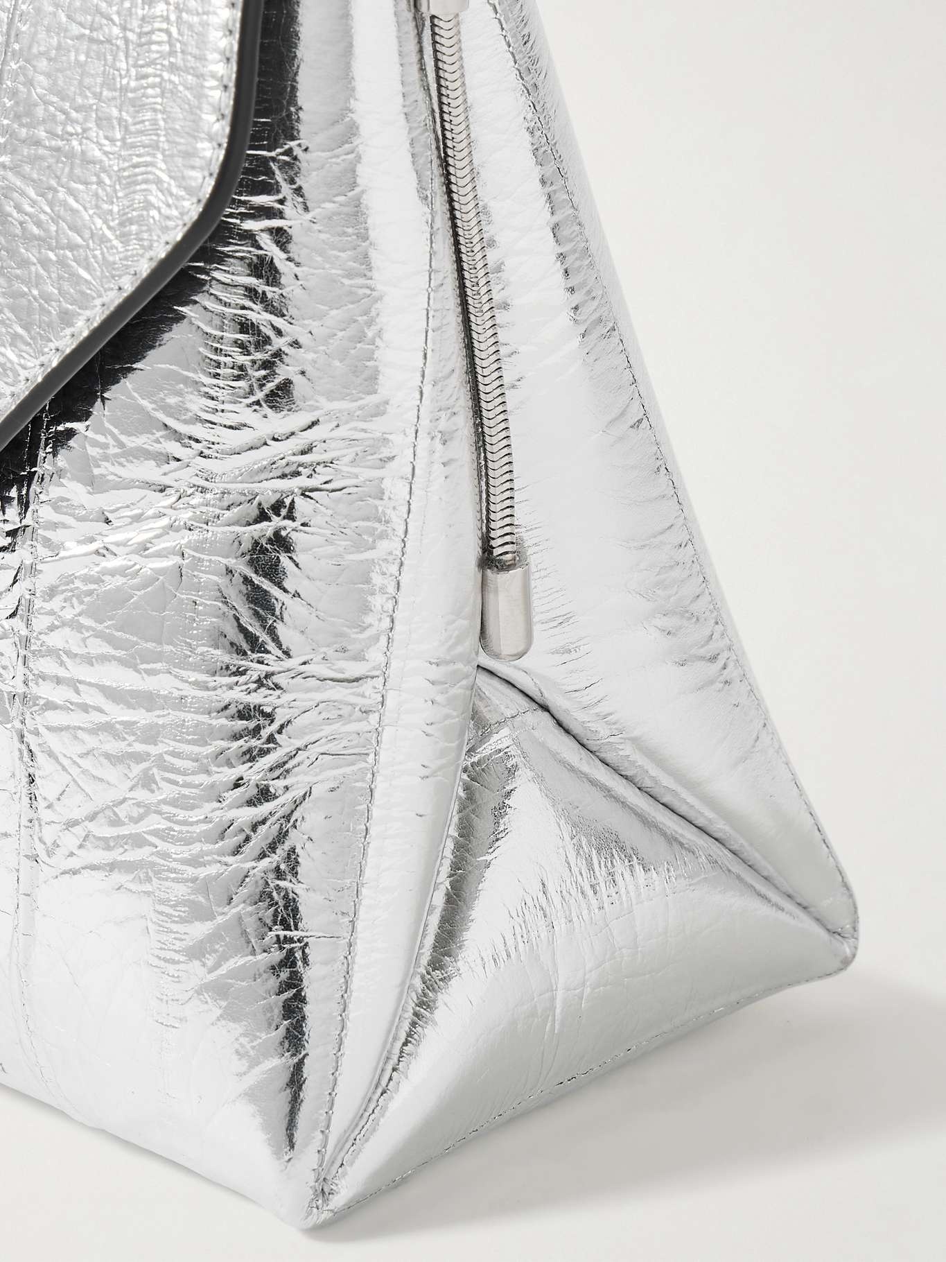 Bobbi metallic eel shoulder bag - 4