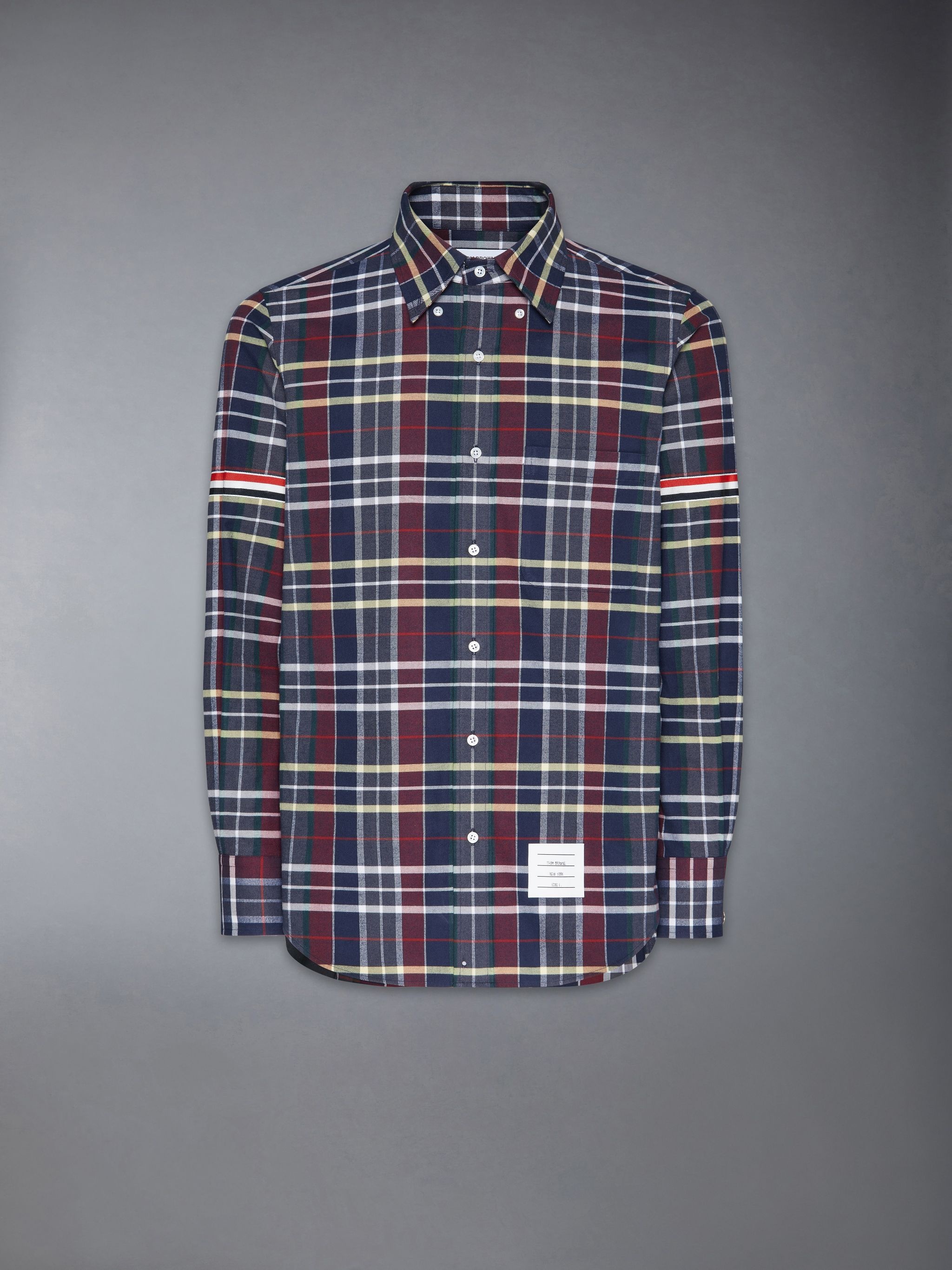 Hunting Tartan Cotton Flannel Armband Shirt - 7