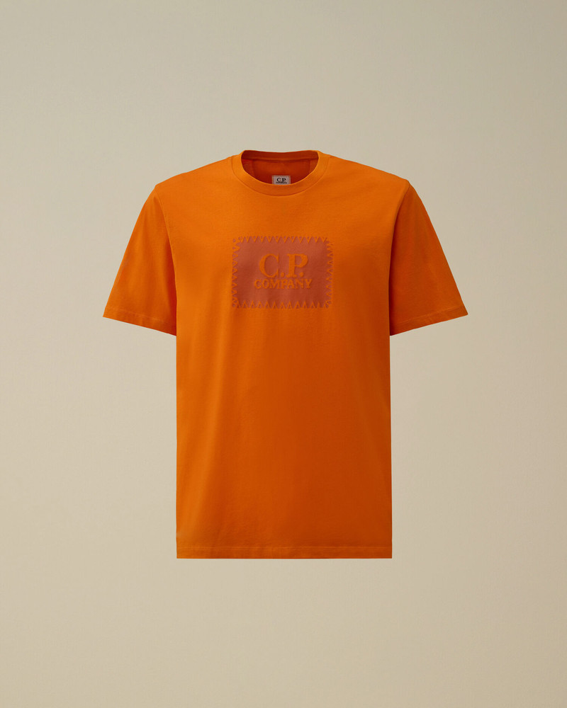 30/1 Jersey Short Sleeve Logo Label T-Shirt 1