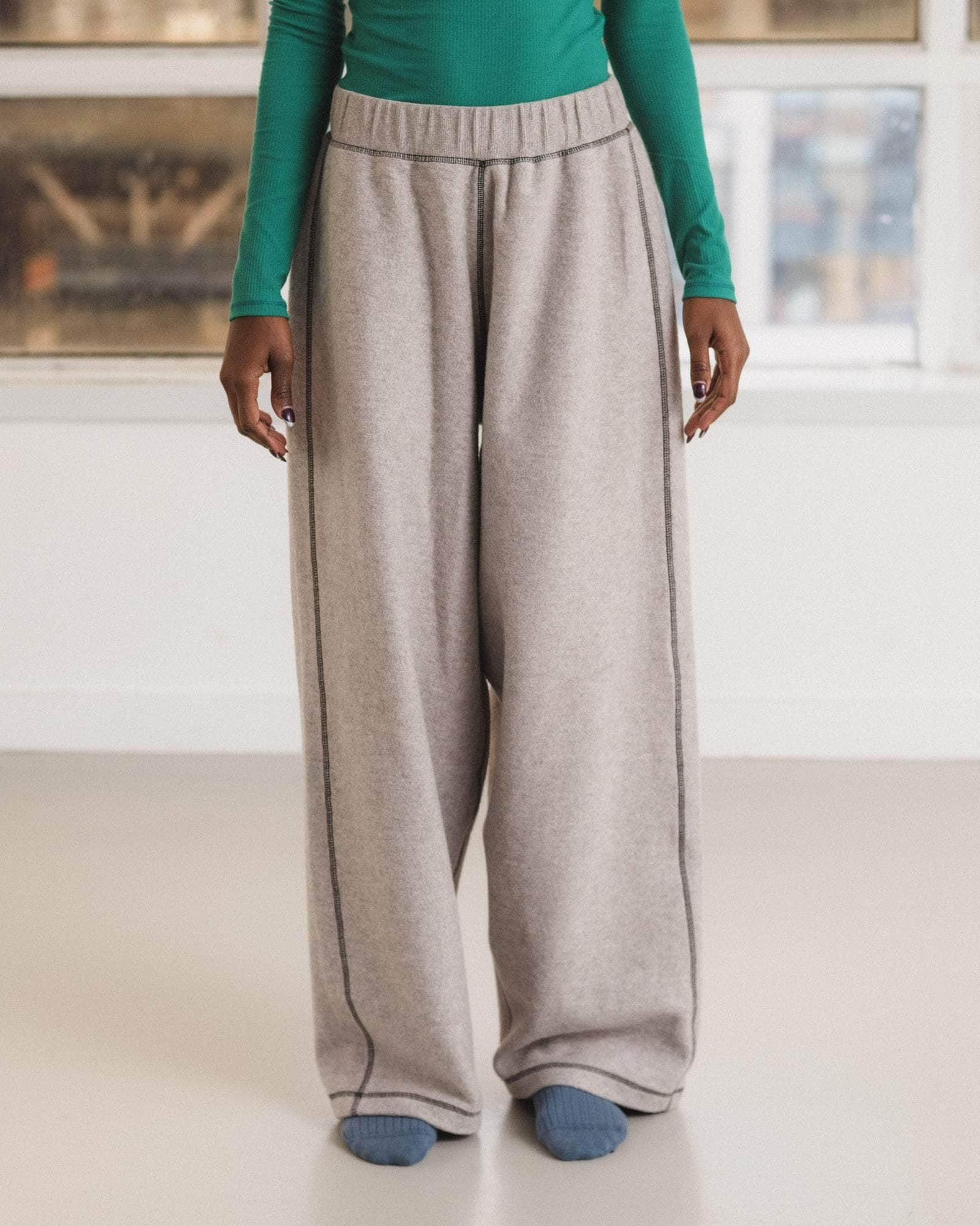 Fold Sweatpants - Recycled Cotton Fleece - 1