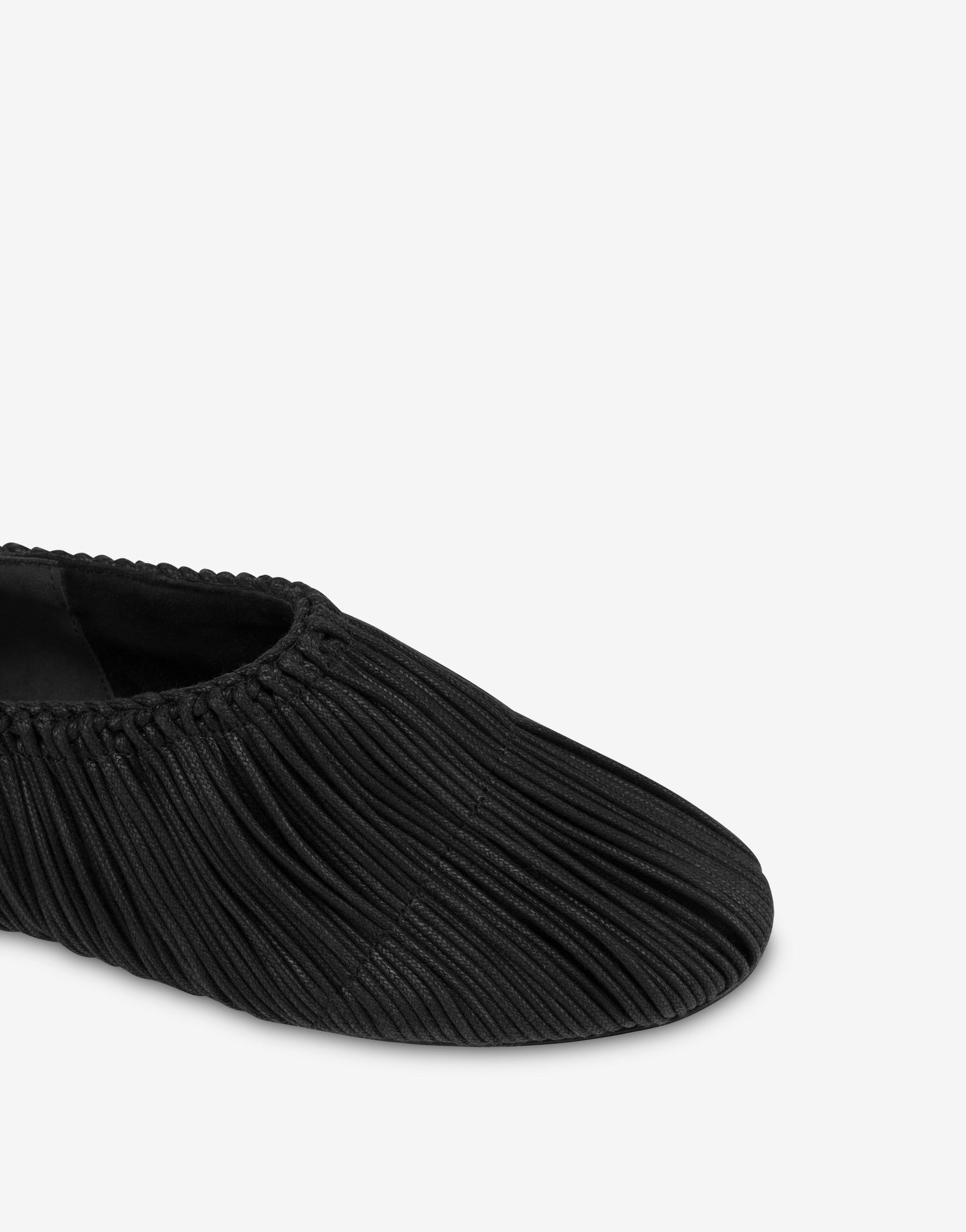 DUCK WAXED LACE BALLERINAS - 3