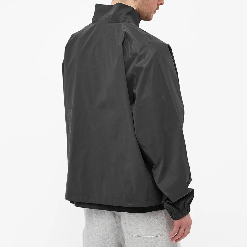 Fear of God Essentials FW21 Track Jacket Black FOG-FW21-085 - 4