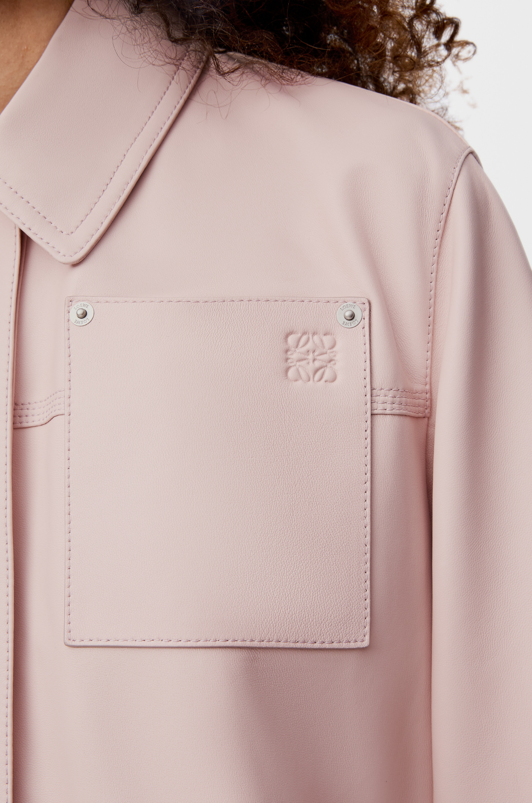 Workwear jacket in nappa lambskin - 5