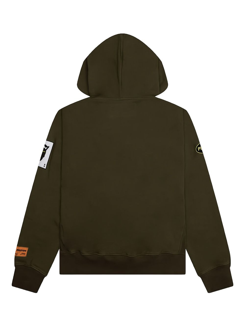 Preston Racing skull-patch hoodie - 2