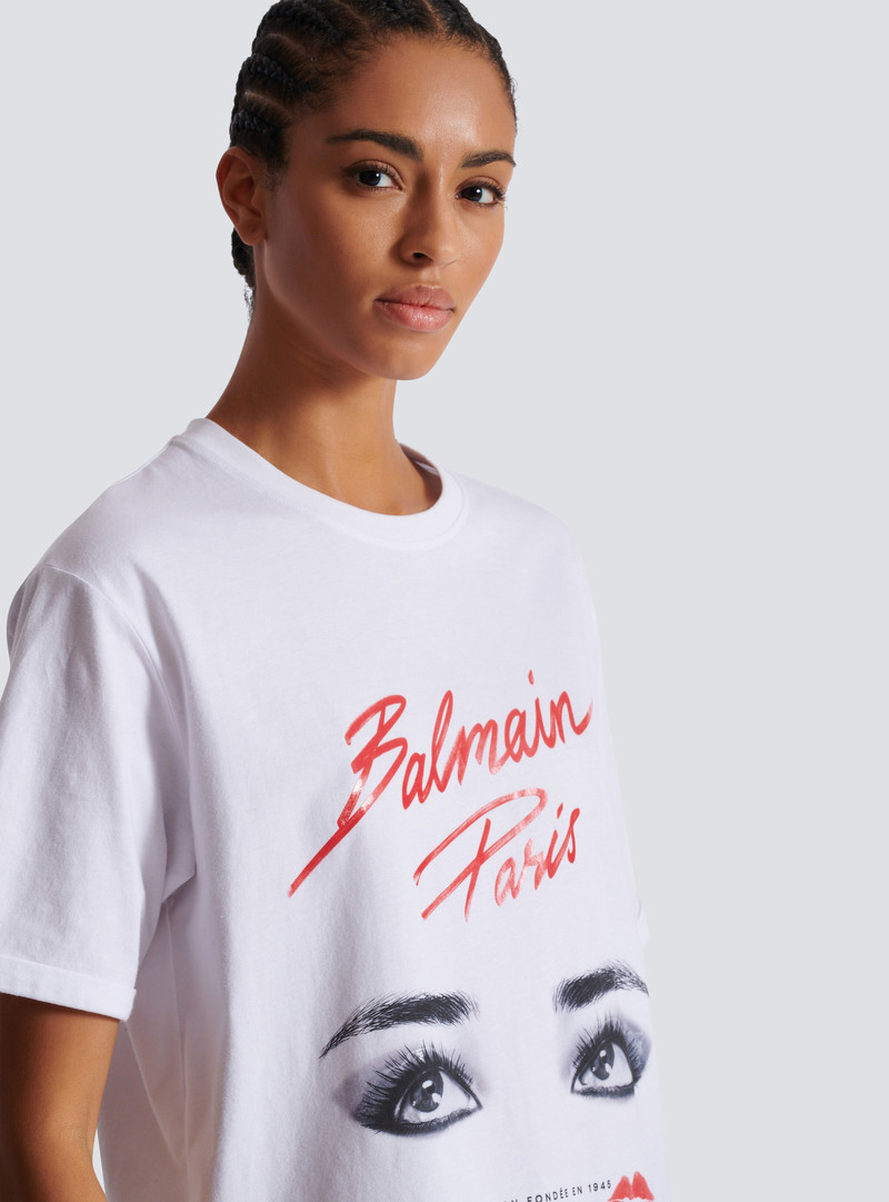 Short-sleeved Balmain Beauty T-shirt 7