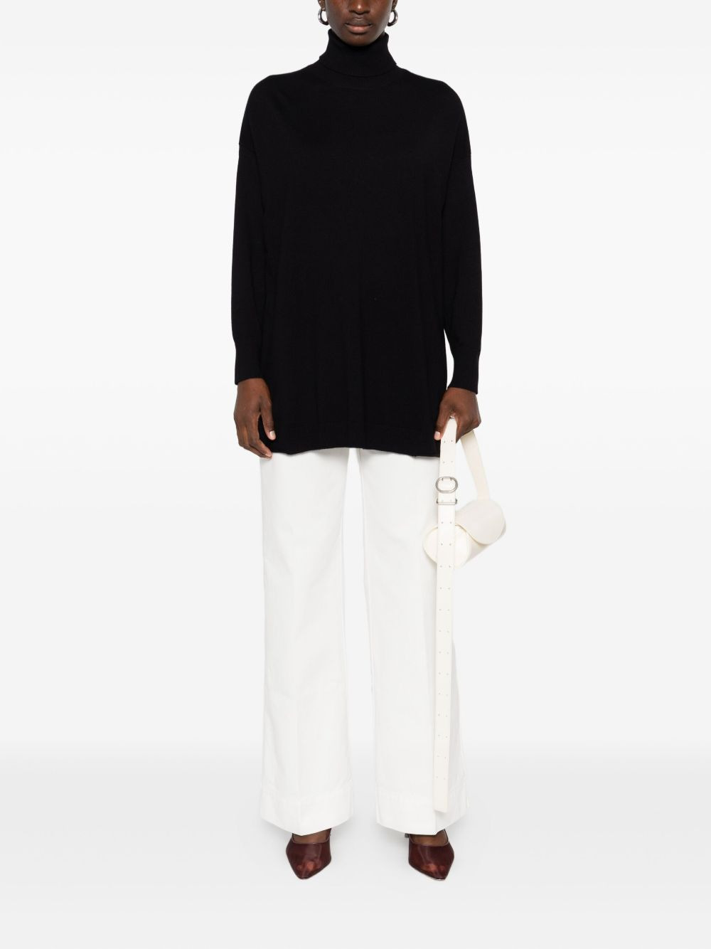 organic-cotton straight-leg jeans - 2