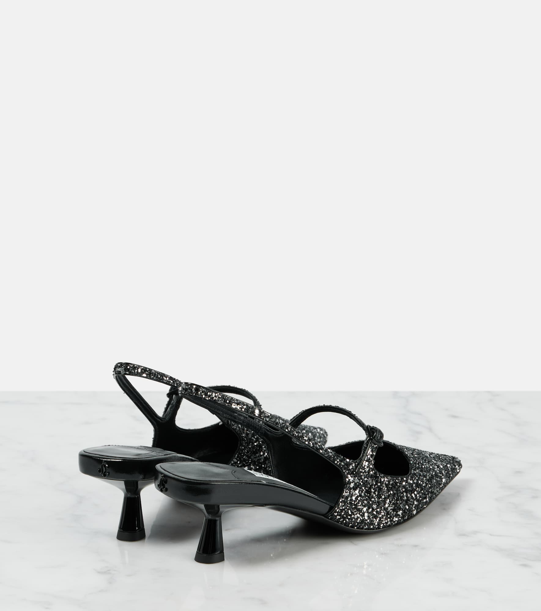 Didi 45 sequined slingback pumps - 2