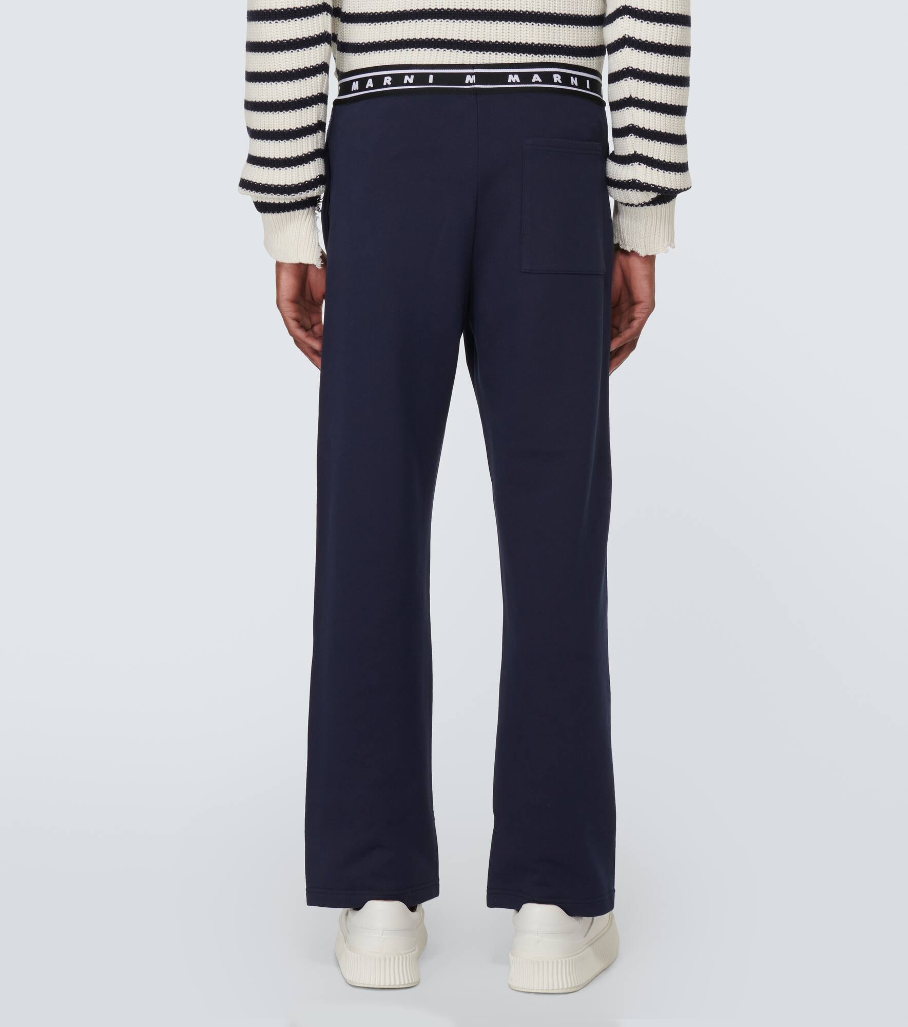 Cotton straight pants - 4