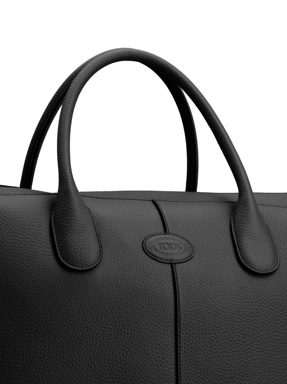 large leather tote bag - 4
