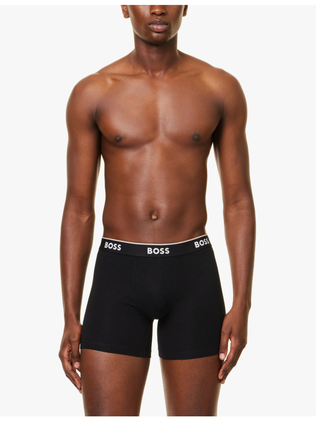 Branded waistband stretch-cotton boxer briefs - 2