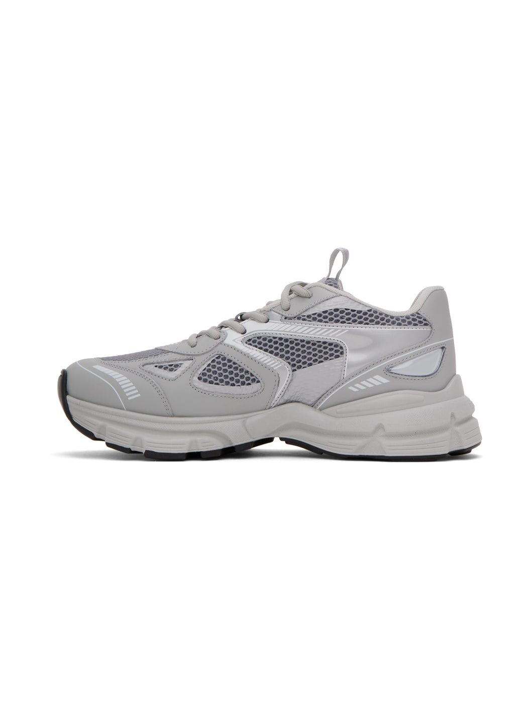 Gray & Silver Marathon Runner Sneakers - 3